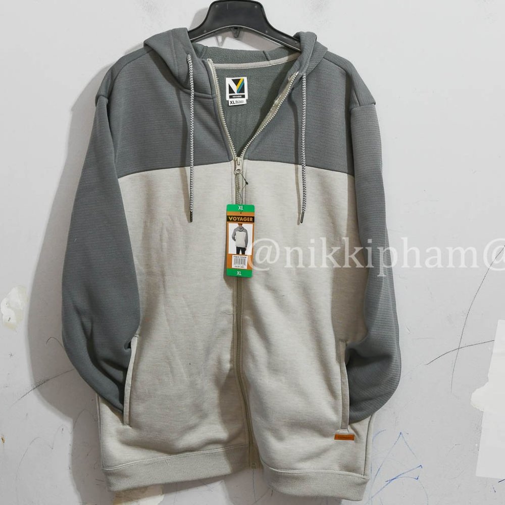 Voyager Men's Full Zip Hoodie heavy weight - Picture 4 of 11